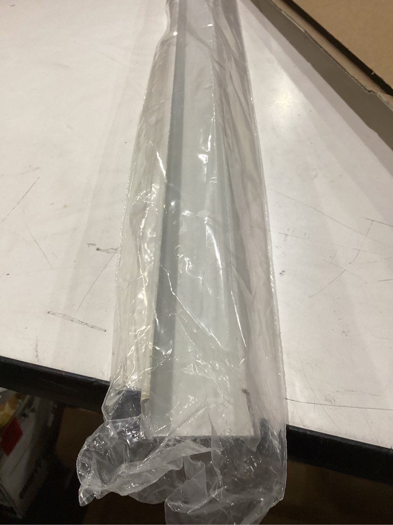 Condition photo showing New/Like New for Similar to stock photo M-D Building Products Vinyl Cinch® U-Shape Door Bottom Seal, Slide-On Weatherstripping Draft Stopper, Easy to Install