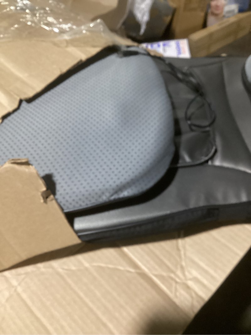 Condition photo showing Good Condition for Neck Massager with Heat, Shiatsu Back and Neck Massagers, 3D Deep Tissue Massage Pillow for Back, Shoulder, Leg Pain Relief, Gifts for Mom Dad Wife, with Delicate Package & Card