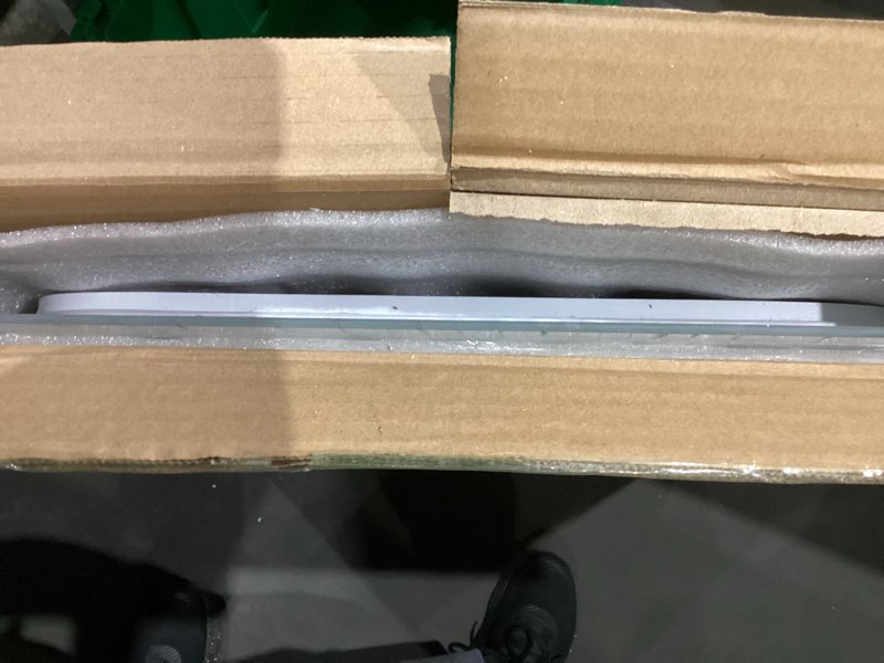 Condition photo showing As Is for LED Bathroom Mirror, 19x27 in Vanity Mirrors with Backlit Lights for Shaving, Fogless Makeup Mirror Wall Mounted with Demister, Dimmable 3 Color Lighting, IP54, Vertically Only Anti-fog + Dimmable + 3 Colors 19.3"L x 27.2"W