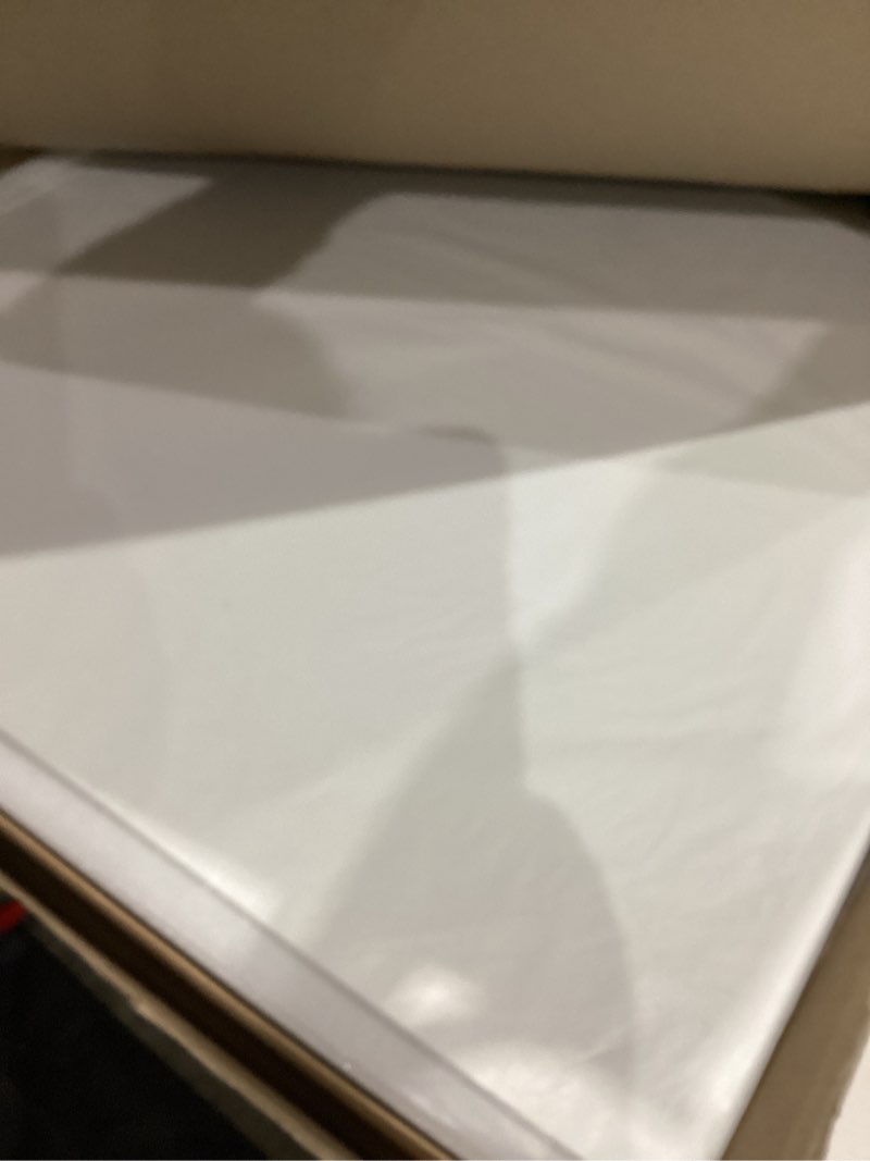 Condition photo showing Good Condition for 24"x24" white drop ceiling tiles waterproof high-grade pvc ceiling tiles 2x2 fire-rated - easy drop-in installation - case of 12 (48 sq. ft.) 2ft x 2ft white