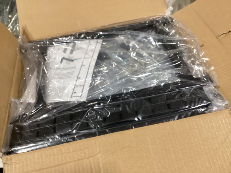 Condition photo showing Good Condition for Moforoco 12.2"(W) Narrow 9-Tier Over The Door Pantry Organizer, Pantry Organization and Storage, Black Hanging Basket Wall Spice Rack Seasoning Shelves, Home & Kitchen 9-Tier Narrow Black