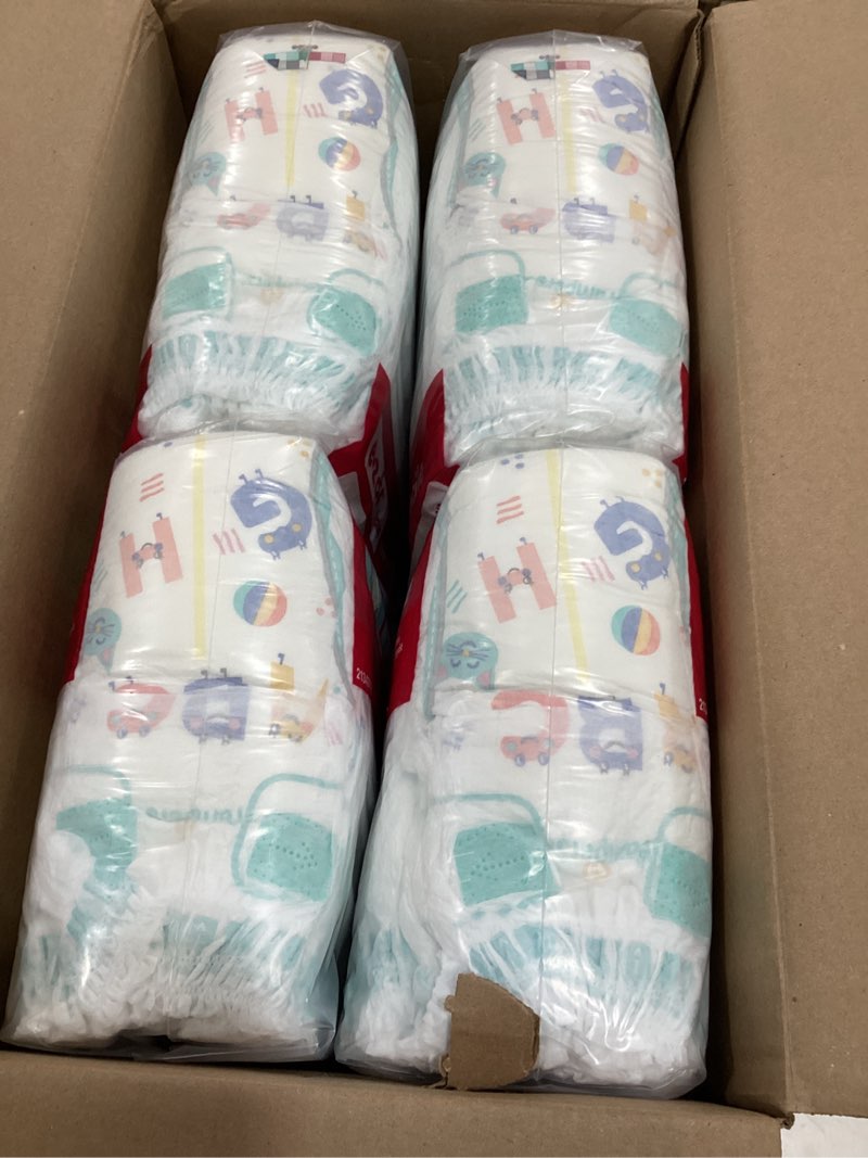 Condition photo showing New/Like New for pampers diapers - cruisers 360 - size 5, 128 count, babyproof up to 100% leakproof pull-on diaper size 5 128