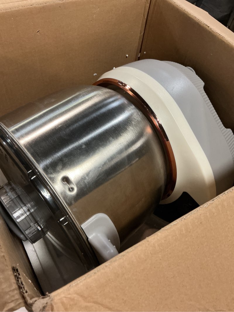 Condition photo showing Good Condition for Electric dough mixer with fermentation function, microcomputer timer, front touch panel, 6.3 liters (7 liters), 304 stainless steel material, suitable for bread, pizza, dumpling dough, and sou