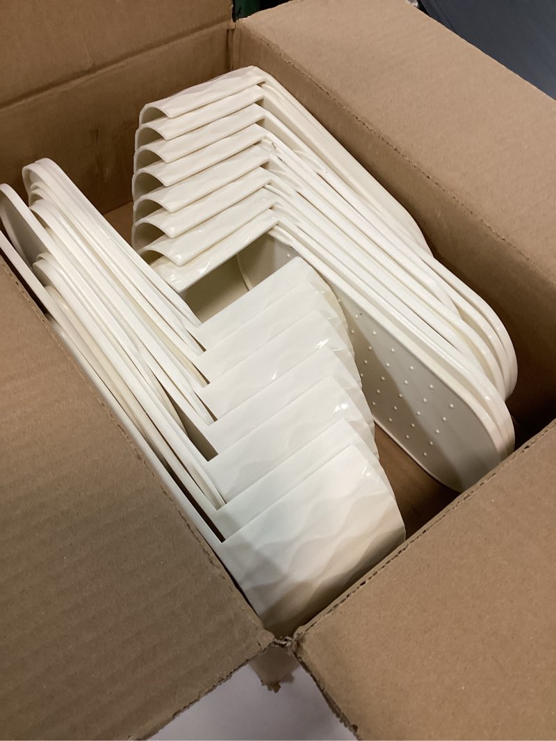 Condition photo showing Good Condition for 15 Pack Shoe Slots Organizer, Adjustable Shoe Stacker for Closet Storage, Double Layer Space Saver, Durable and Stackable Shoe Holder for Sneakers Heels and Flat White