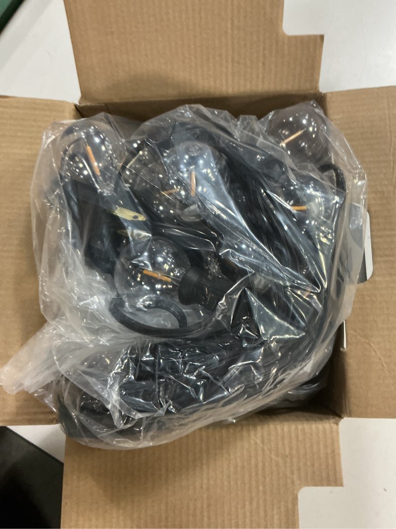 Condition photo showing New/Like New for xmcosy+ smart outdoor string lights, 75ft g40 globe patio lights with 34 dimmable led bulbs, wifi & app control, work with alexa, extendable waterproof led string lights for outside, porch, backyard 75ft(34 sockets)+smart controller