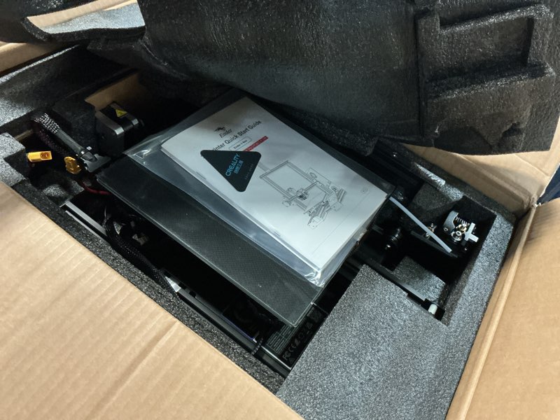 Condition photo showing Good Condition for official creality ender 3 neo 3d printer with cr touch auto bed leveling kit full-metal extruder carborundum glass printing platform with resume printing function silent mainboard 8.66x8.66x9.84 inch