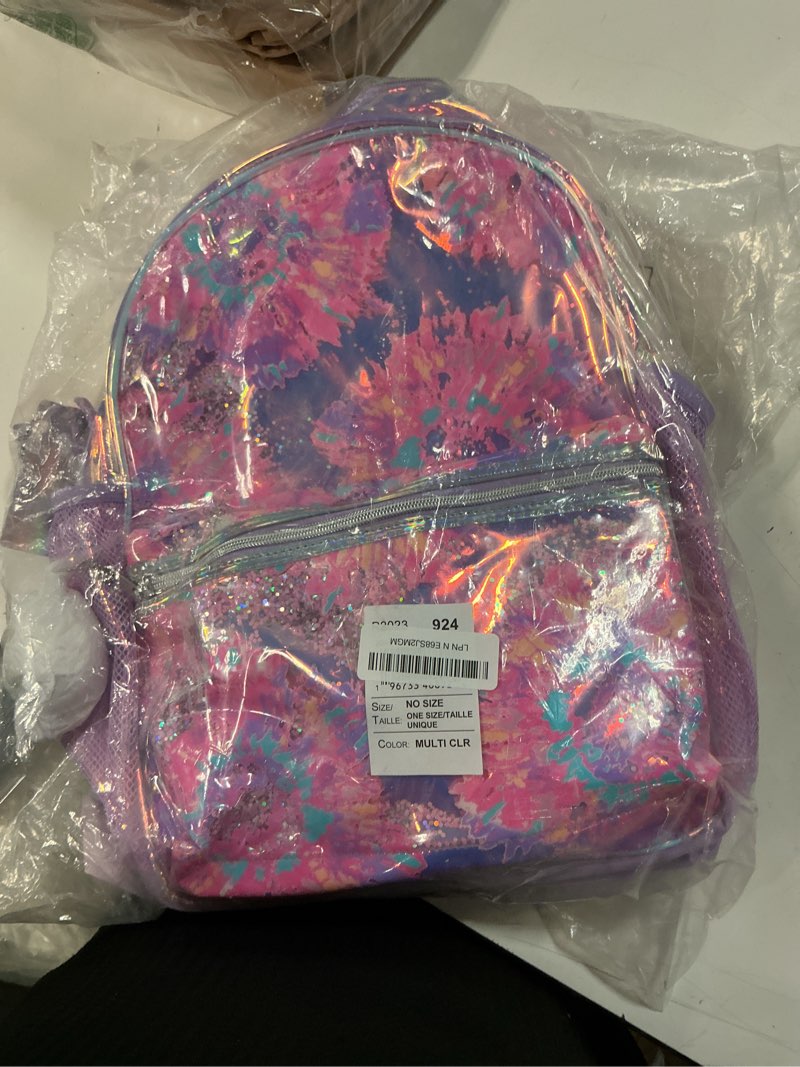 Condition photo showing Good Condition for the children's place kids' preschool elementary backpack for boys and girls one size holographc tie dye