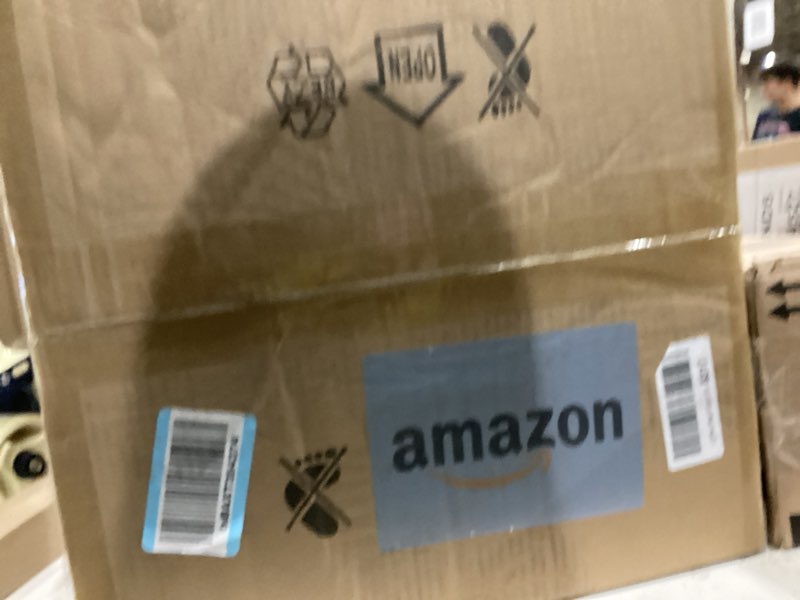 Condition photo showing New/Like New for 20" Boho Ceiling Fan with Lights Flush Mount, Gold Enclosed Ceiling Fans with Lights Remote Control, Caged with 6 Speeds for Bedroom, Living Room, Nursery