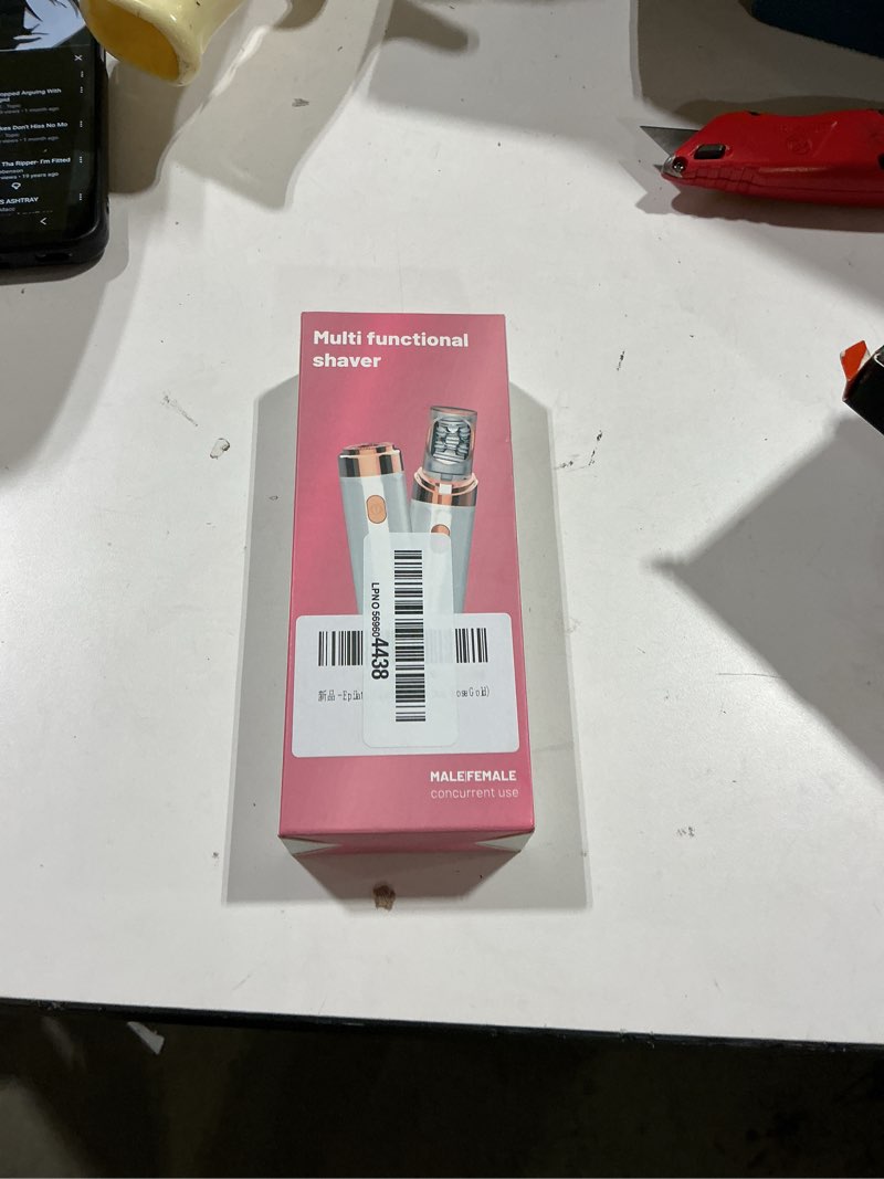 Condition photo showing Good Condition for pro 3.0 women face epilator,pluxyepil 2-in-1 gentle root removal for coarse & fine hair,rechargeable depiladora electric shaver with led & usb (pink)
