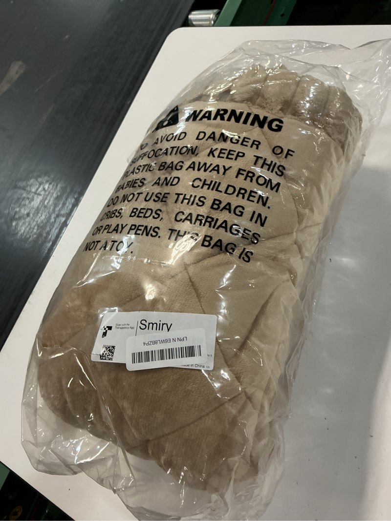 Condition photo showing Good Condition for smiry couch cover for dogs, non slip washable pet sofa protector for large dogs, cats, fuzzy plush sofa covers for 3 cushion couch, against fur, dirt & scratch resistant, camel, 27.6"×70.9" camel 27.6"x70.9"