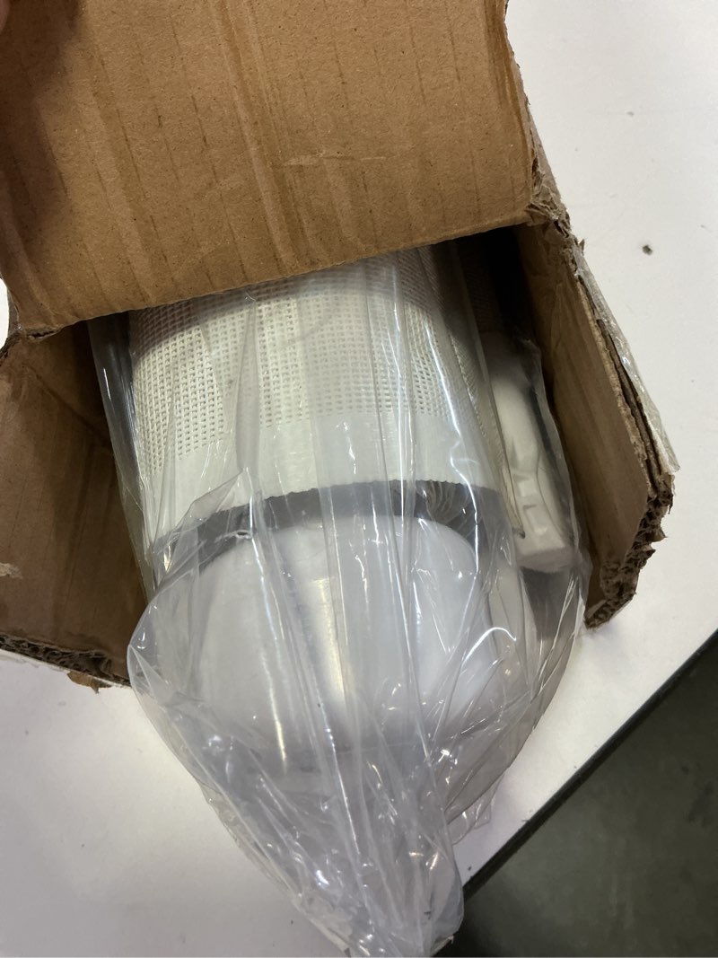 Condition photo showing Good Condition for one-hand operation retractable baby gates, 150 inch retractable gate with reinforced strip design to prevent crawling through, 12 ft extra wide retractable dog gate for indoor/outdoor white 34" tall x 150" wide