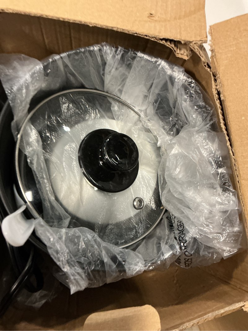 Condition photo showing Good Condition for elite gourmet erc006ss 6-cup electric rice cooker with 304 surgical grade stainless steel inner pot, makes soups, stews, porridges, grains and cereals, 6 cup (3 cups uncooked), black