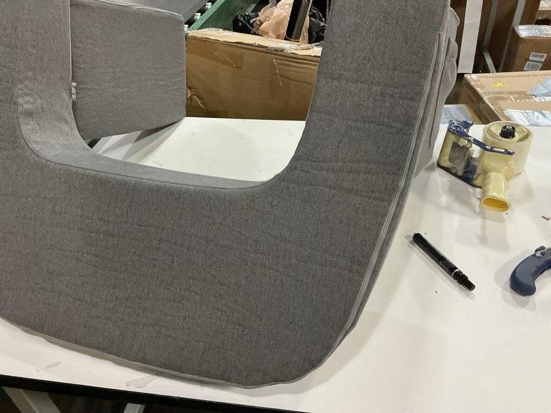 Condition photo showing Good Condition for Reading Pillow for Bed, Extra Large Lap Desk Pillow for Tall Adult, Multi-Purpose ArmRest Gaming Laptop Pillow for Reading, Working, Playing Steam Deck Switch or Sitting in Bed Floor Couch