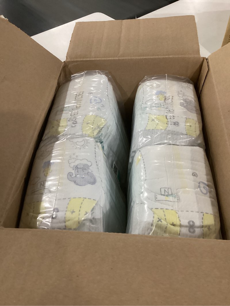 Condition photo showing New/Like New for pampers swaddlers diapers newborn - size 0, 84 count, ultra soft disposable baby diapers