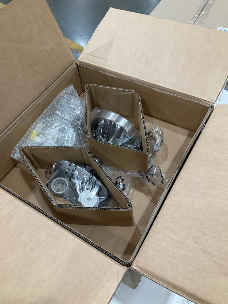 Condition photo showing Good Condition for abra 2-light semi flush mount light with etched glass in drump shade brushed finish for hallway, entryway, passway, dining room, bedroom, garage, kitchen island, balcony
