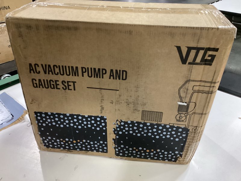 Condition photo showing New/Like New for 4.5 cfm ac vacuum pump and gauge set,for mini split/hvac/auto systems,manifold gauge kit compatible with r134a r12 r22 r502,includes r134a can tap,r410a adapters 4.5 cfm &(r134a r12 r22 r502 compatible)