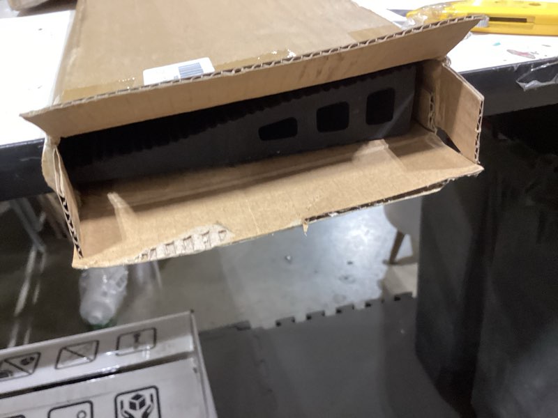 Condition photo showing Good Condition for 1.2" rise threshold ramps for doorways, 35.5" wide natural rubber power wheelchair ramp is adjustable and cuttable for doorways, curb, sweeper, power scooters, 2000 lbs load capacity