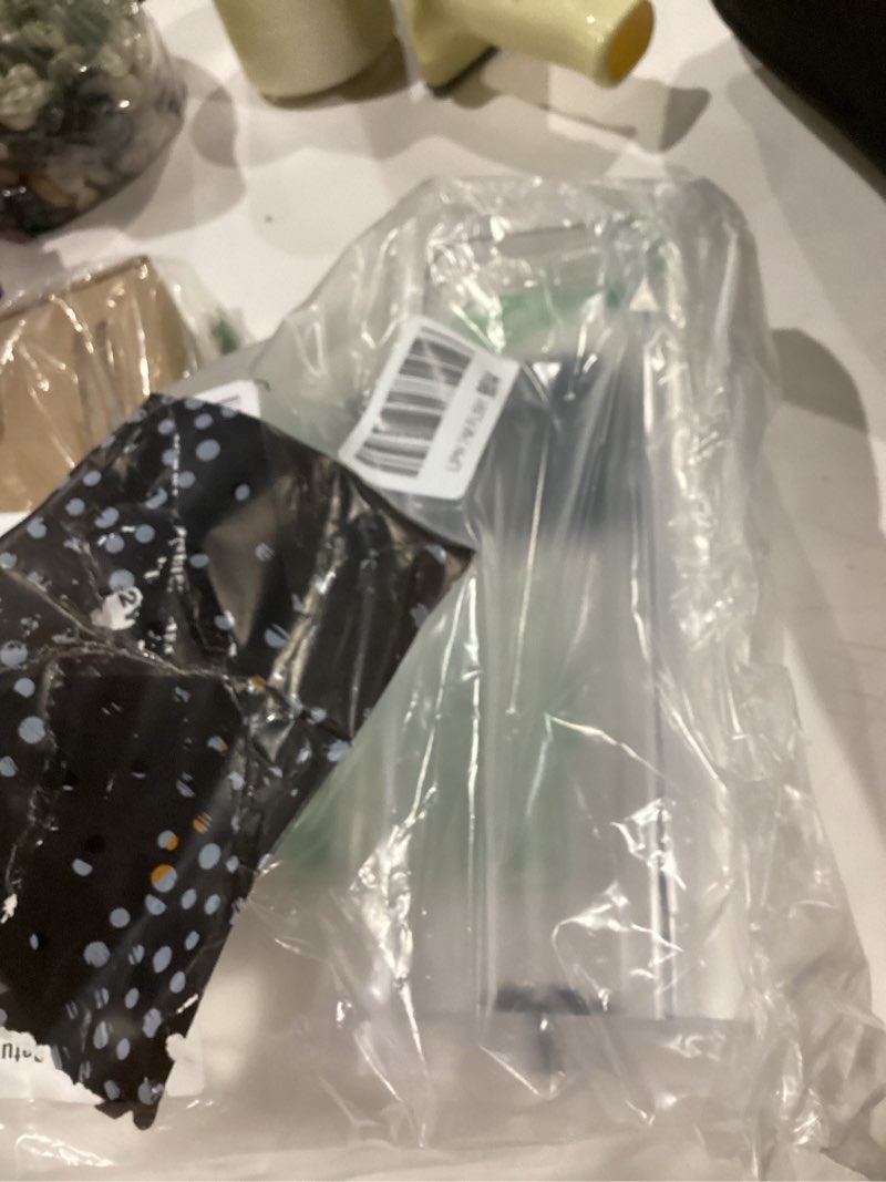 Condition photo showing As Is for replacement water reservoir for keurig k-slim coffee maker| replacement water tank is exclusively for the keurig k-slim coffee machine (black lid)