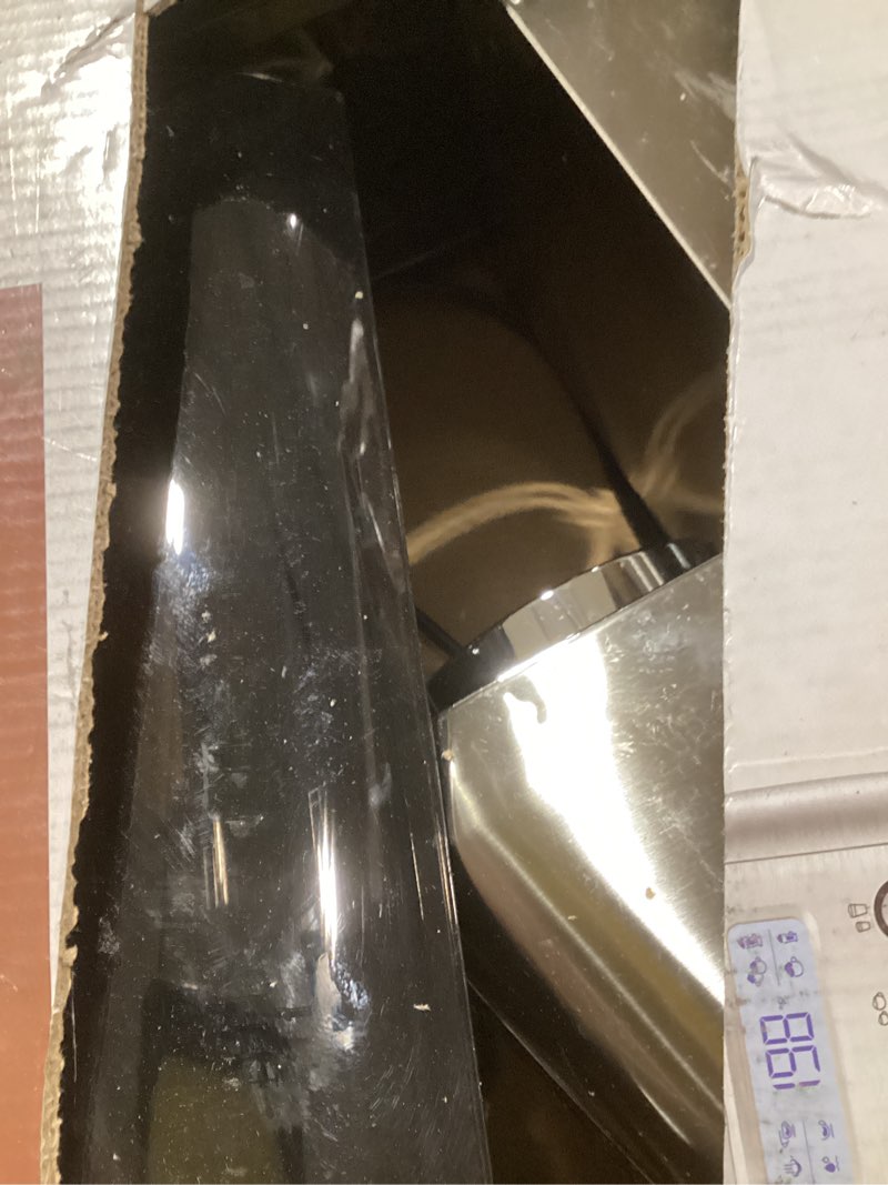 Condition photo showing Good Condition for AMZCHEF Espresso Machine 20Bar, Coffee Maker with LCD Display Ideal for Home Gifts, Stainless Steel Cappuccino Machines with Dual Wall & Filters for Latte, Sliver basic-1666 Silver