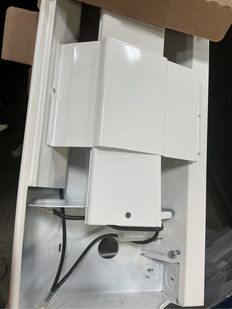 Condition photo showing As Is for cadet 125 sq ft 3415 btu convection baseboard heater