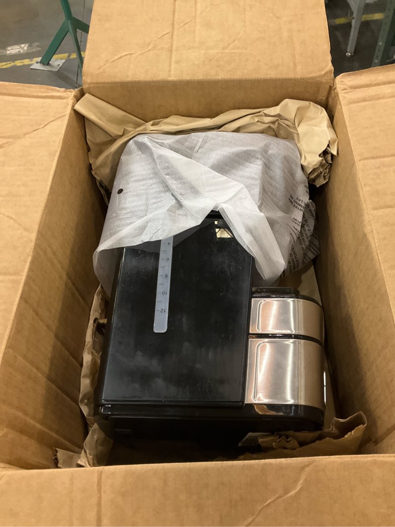 Condition photo showing As Is for Cuisinart Automatic Grind & Brew 12-Cup Coffee Maker with Blade Grinder, Programmable Coffee Machine Glass Carafe with 1-4 Cup Setting, Brew Pause, Grind-Off Option, DGB-400NAS, Black/Stainless Steel 12-Cup Glass Automatic Grind & Brew Black/Stainless