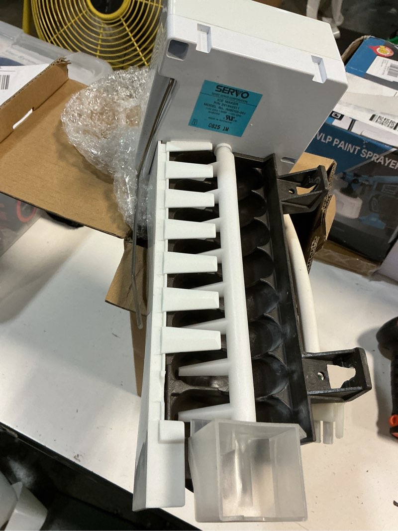 Condition photo showing As Is for jsi-26 ice maker by suphomie - compatible with frigidaire refrigerator lght1837nf4 lfht1817lw8 fftr2021tw0 lfht2117nf4 fftr1814qw4a fght1844kf5