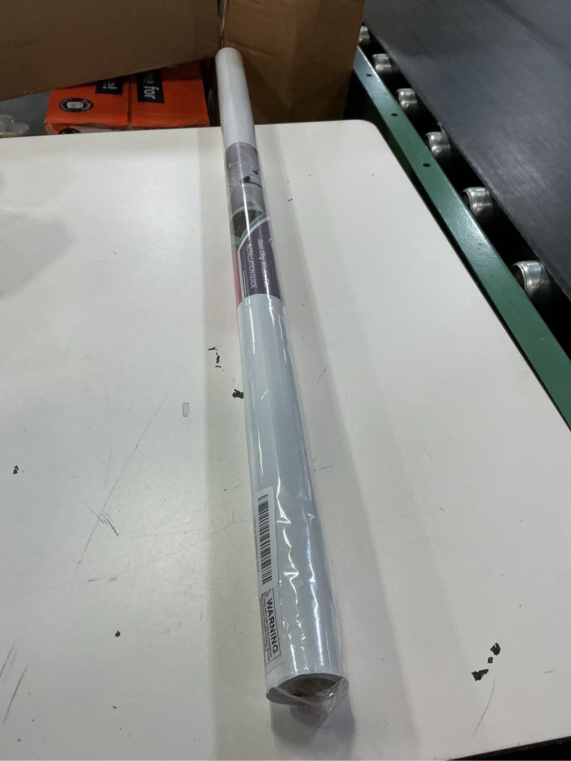 Condition photo showing New/Like New for velimax white blackout window film, 100% light blocking window cover, opaque window cling vinyl, privacy film for glass windows, sun blocking window films non adhesive, 35.4in x 78.7in 35.4" x 78.7"