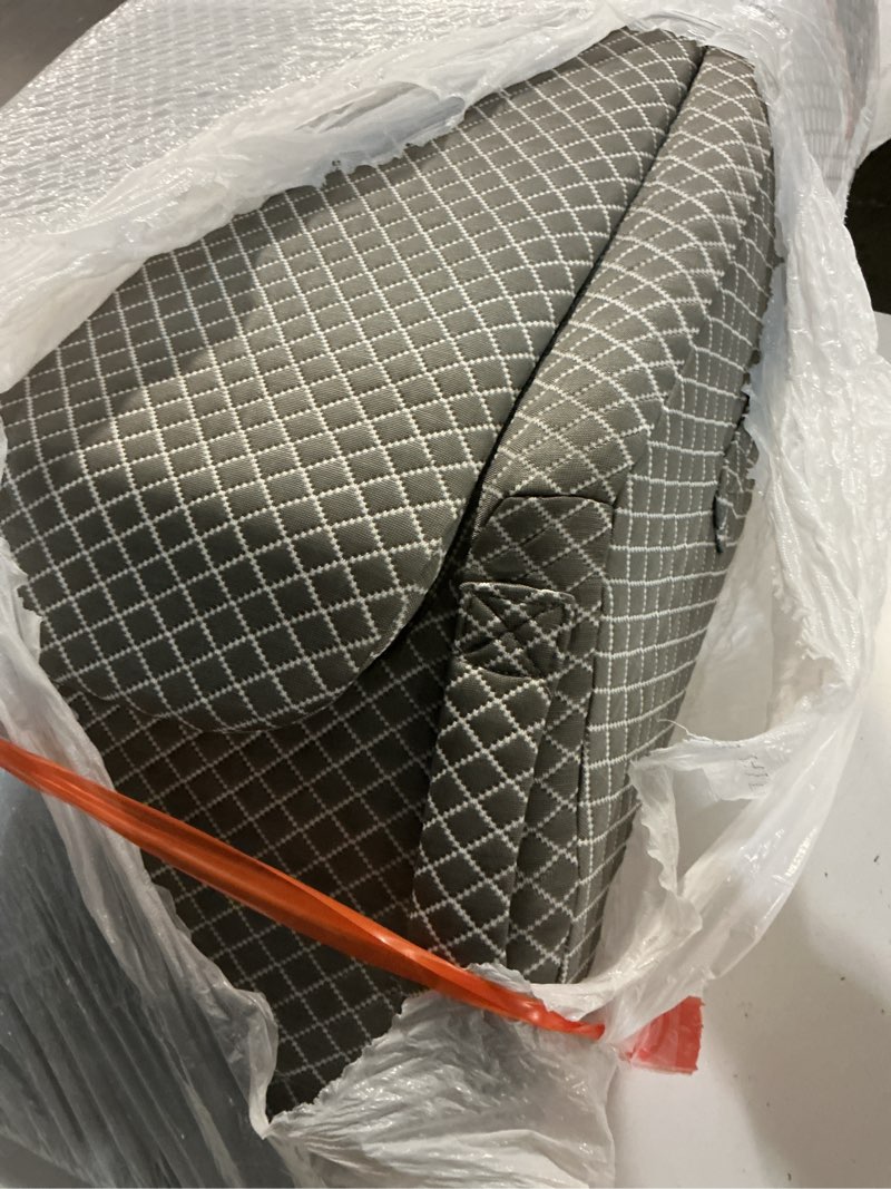 Condition photo showing As Is for adjustable leg elevation pillows for swelling after surgery, cooling memory foam leg wedge pillow for blood circulation, wedge pillow for sleeping, sciatica back knee hip ankles pain relief
