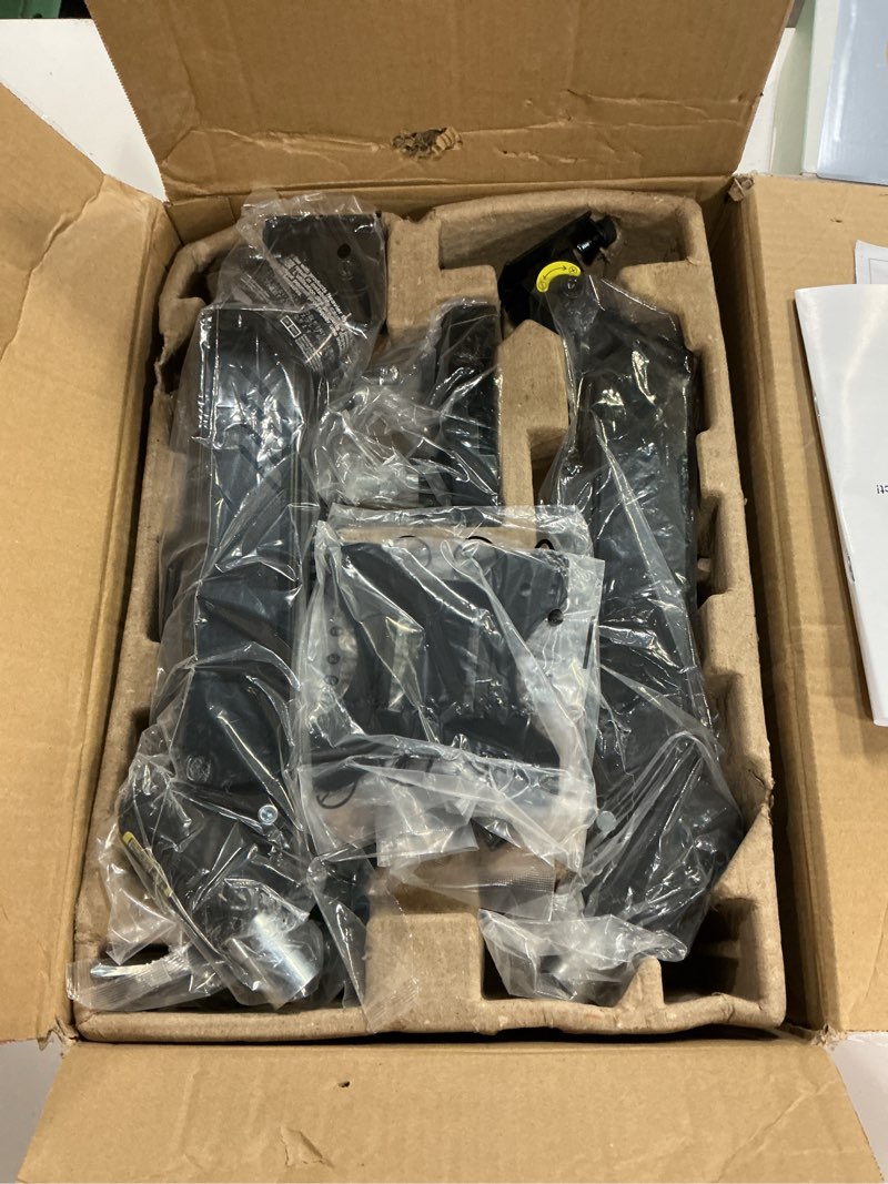 Condition photo showing Good Condition for ergear dual monitor arm, full adjustable monitor mount for 13–32? screens, fast install computer monitor stand with tool-free vesa mount, max load 19.8 lbs, max vesa 100x100mm dual arms 13"-32"