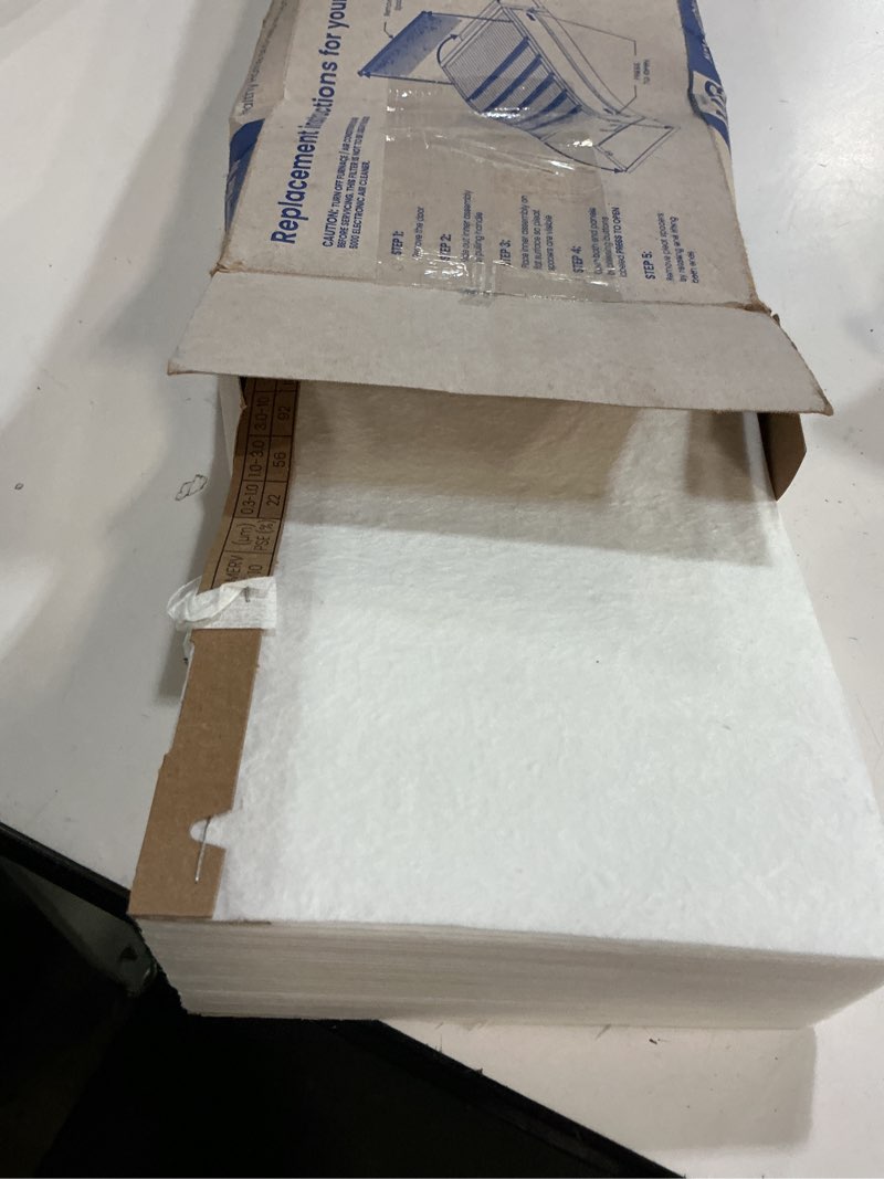 Condition photo showing As Is for aprilaire 401 replacement furnace filter for aprilaire 2400, space-gard 2400 whole-house air purifiers - merv 10, 16x25x6 air filter (pack of 1) air filter 16" x 25" x 6" (pack of 1)