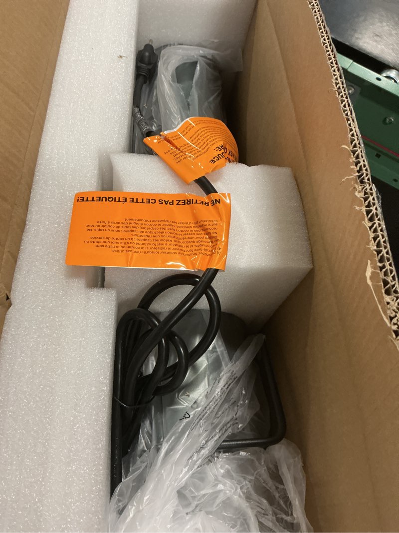 Condition photo showing Good Condition for ThermoMate Electric Patio Heater, 1500W IP65 Outdoor/Indoor Infrared Heater with Remote, 8 Heating Levels 8-Hour Timer & Oscillation, Tip-over Protection for Garage Backyard Restaurant 34"