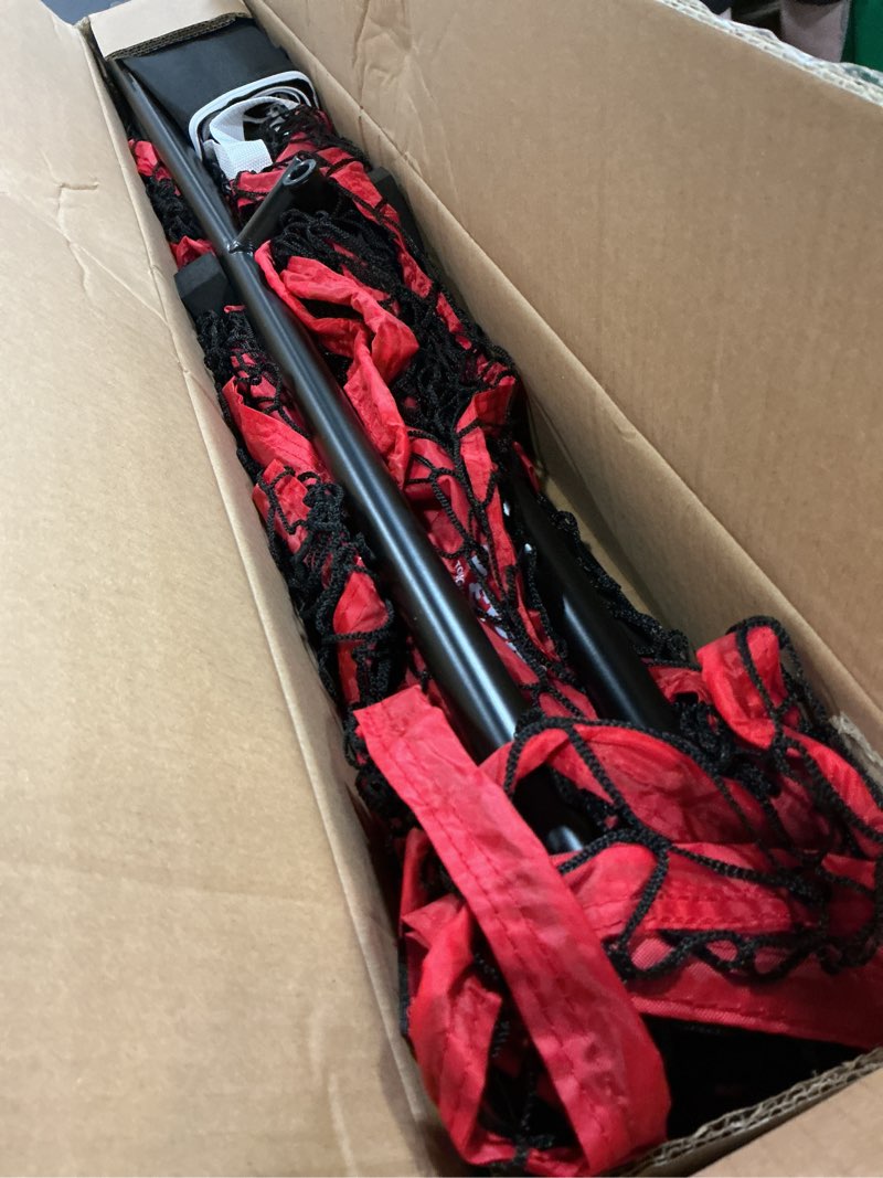 Condition photo showing Good Condition for vevor 7x7ft baseball softball practice net, portable baseball training net for hitting batting catching pitching, backstop baseball equipment training net 7x7ft(no strike zone)