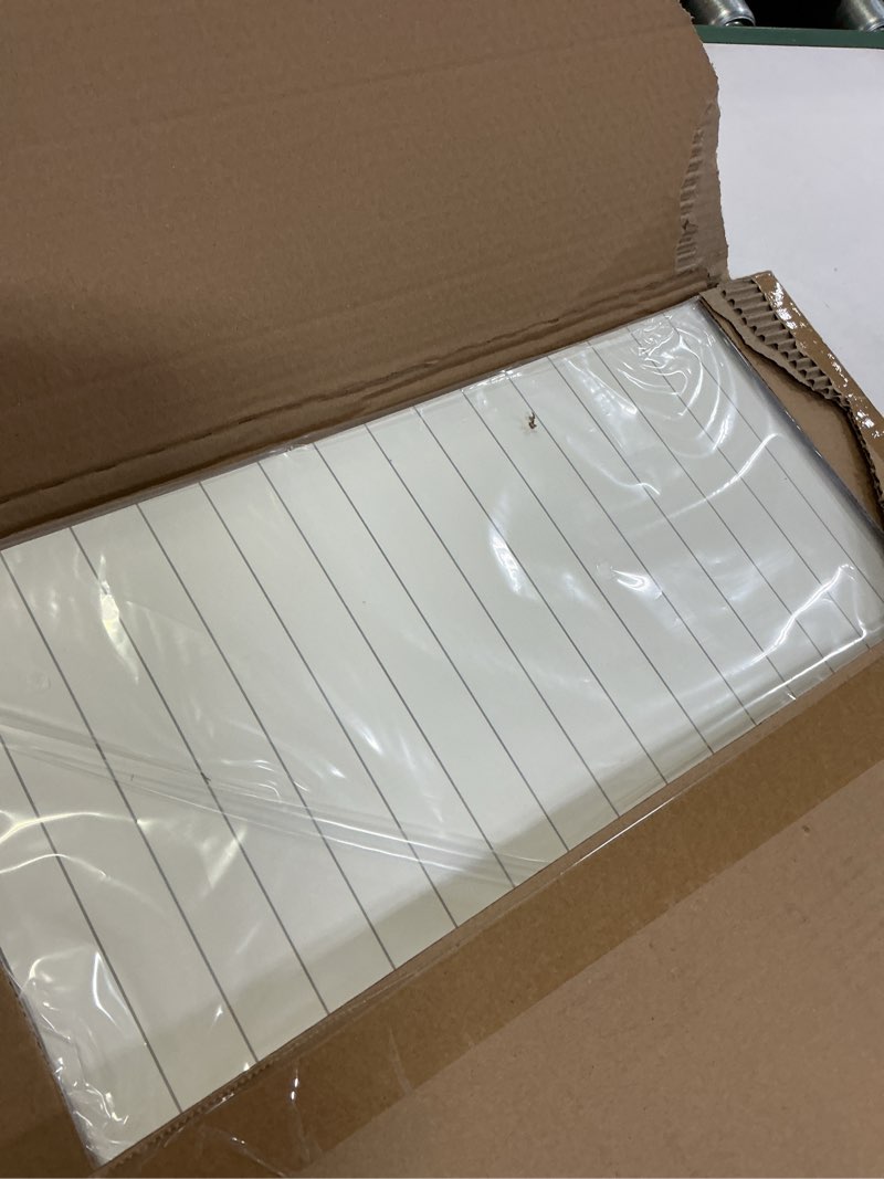 Condition photo showing Good Condition for lined sticky easel pad, 15 * 18 inch,self-stick flip chart paper, super adhesive & bleed-resistant,micro-perforated tear,classroom teacher office presentation pads,3 pads/pack,90sheets