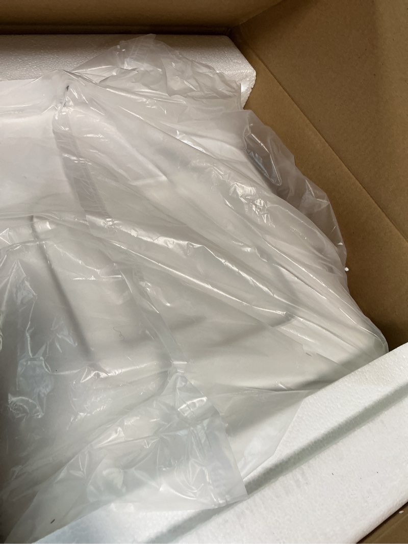 Condition photo showing New/Like New for cooluli 15l mini fridge for bedroom, car, office desk & college dorm - 12v portable cooler & warmer for food, drinks, skincare - ac/dc small refrigerator with glass front, white 15 l white