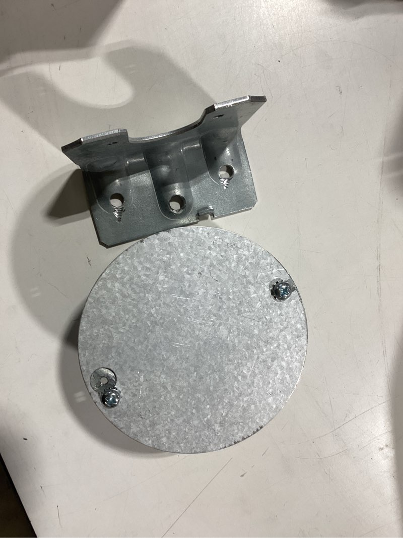 hubbell raco galvanized steel new work/old work round electrical box