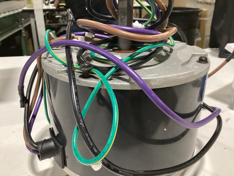 Condition photo showing Good Condition for B13400251S, 1/6 HP Condenser Fan Motor Replaces Goodman Amana, Janitrol B13400251, ge 5KCP39BGY926S,