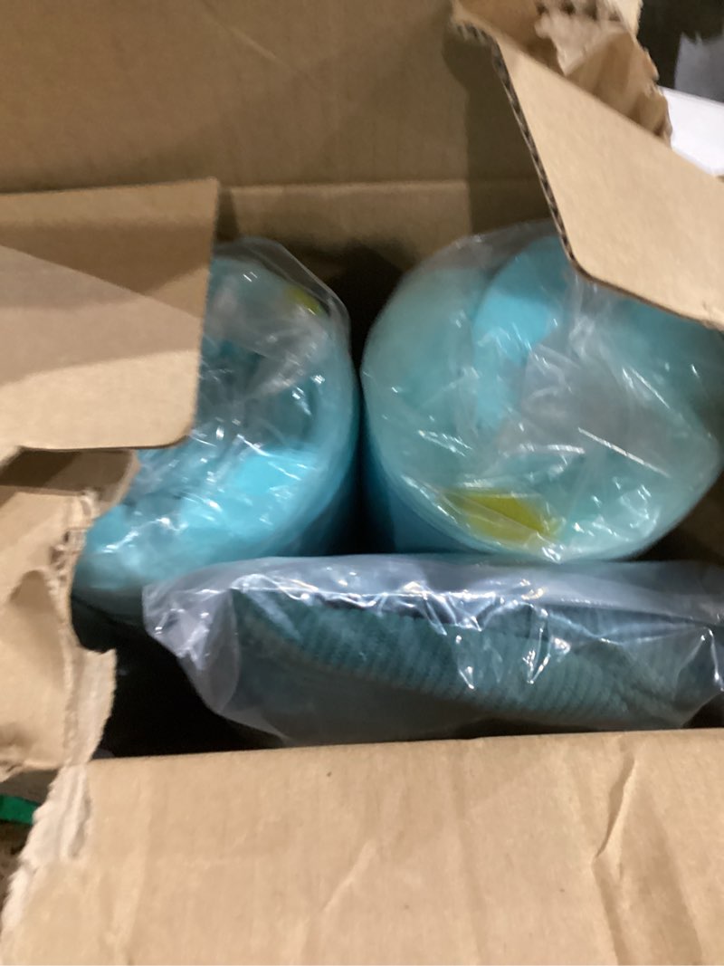 Condition photo showing New/Like New for Nobildonna Chair Cushions for Dining,Kitchen,Office, 2'' Thick High-Density Foam Seat Pads with Gel-Infused, Non-Slip, Removable Washable Cover with Ties, Chair Pads,17" x 16",Hunter Green,Set of 4 Hunter Green 4 Count (Pack of 1)