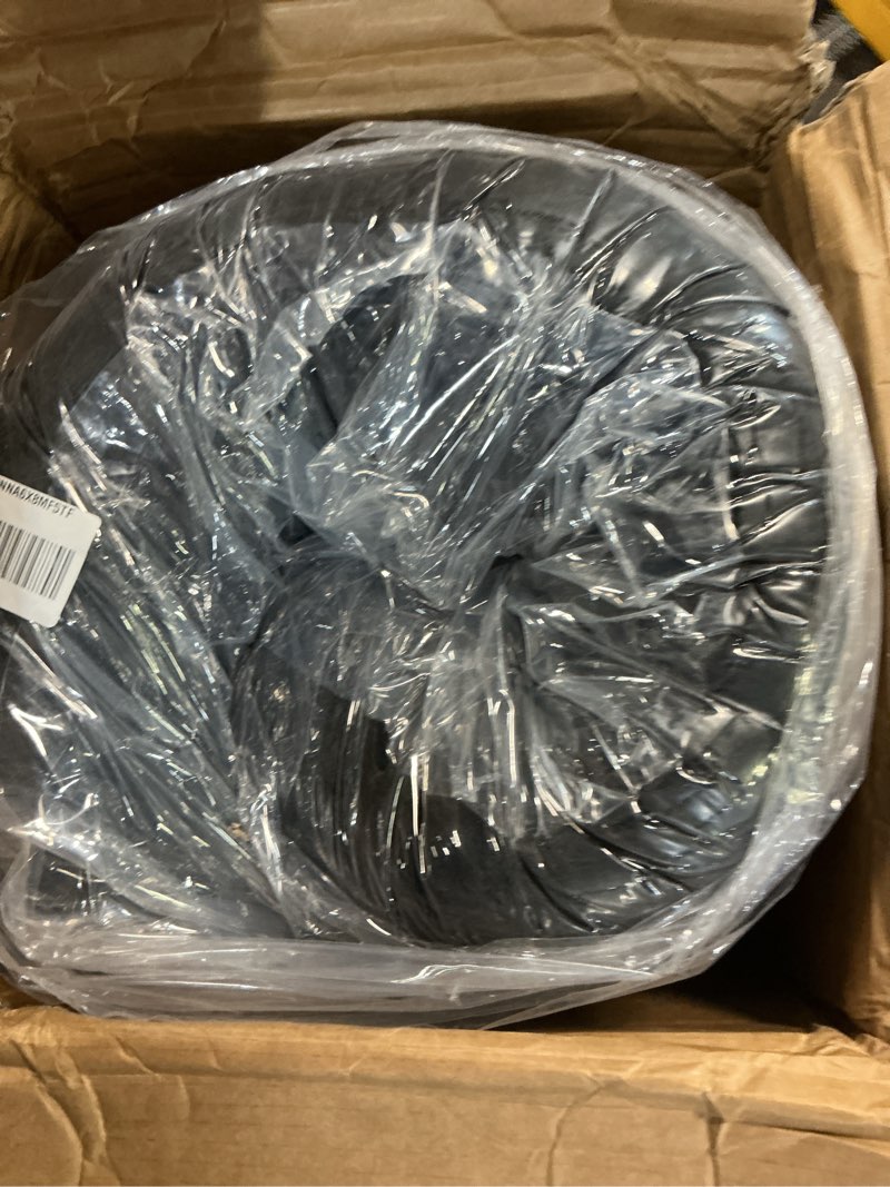 Condition photo showing As Is for (only box “c”) novilla 141\\\" modular sectional sofa, modern cloud sectional couch with smarts coil® support, l-shape boneless couch for living room apartments bedroom, no assembly required (6 seater standard) black 6 seater (standard)