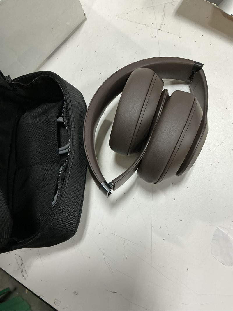 Condition photo showing Good Condition for Beats Studio Pro - Premium Wireless Over-Ear Headphones- Up to 40-Hour Battery Life, Active Noise Cancelling, USB-C Lossless Audio, Apple & Android Compatible - Deep Brown Deep Brown Beats Studio Pro