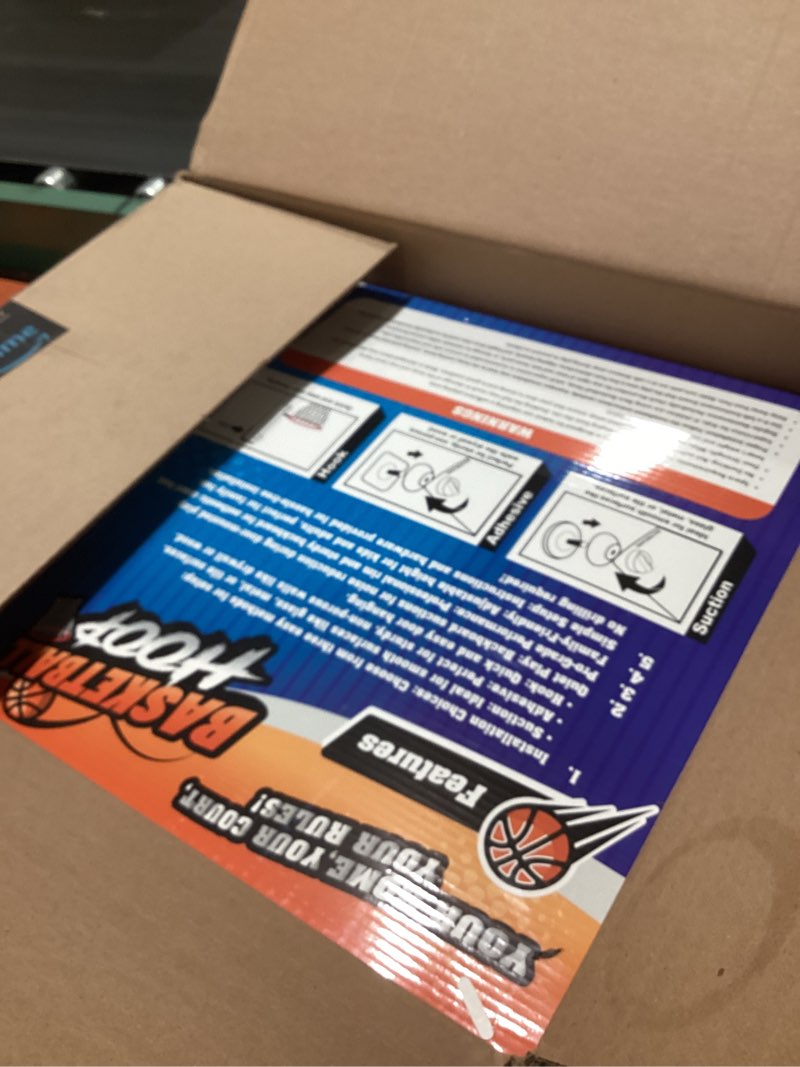 Condition photo showing Good Condition for nero sport ninja silent basketball- soft foam indoor hoop play | soundless ball for quiet dribbling and indoor training hoop only