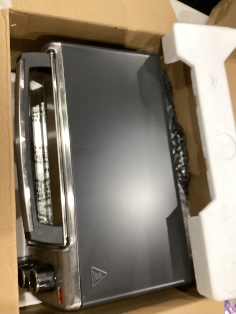 Condition photo showing Good Condition for BLACK+DECKER 4-Slice 450 W Black Toaster Oven