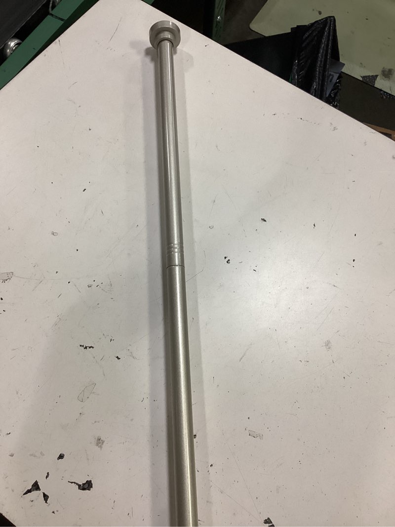 Condition photo showing Good Condition for gxoackj brushed nickel shower curtain rods - 31-92 inch spring tension shower rods for bathroom, adjustable, no drilling, no rust, stainless steel 31-92'' brushed nickel