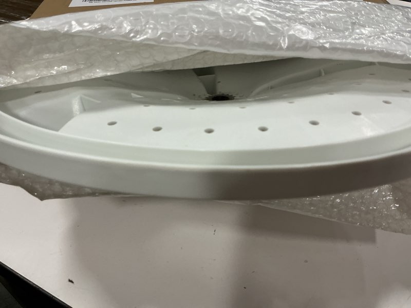 Condition photo showing Good Condition for w10752283 washer washplate replacement compatible with whirlpool replaces w10834890 w10609476 ps10064549 ap5956378 3452757