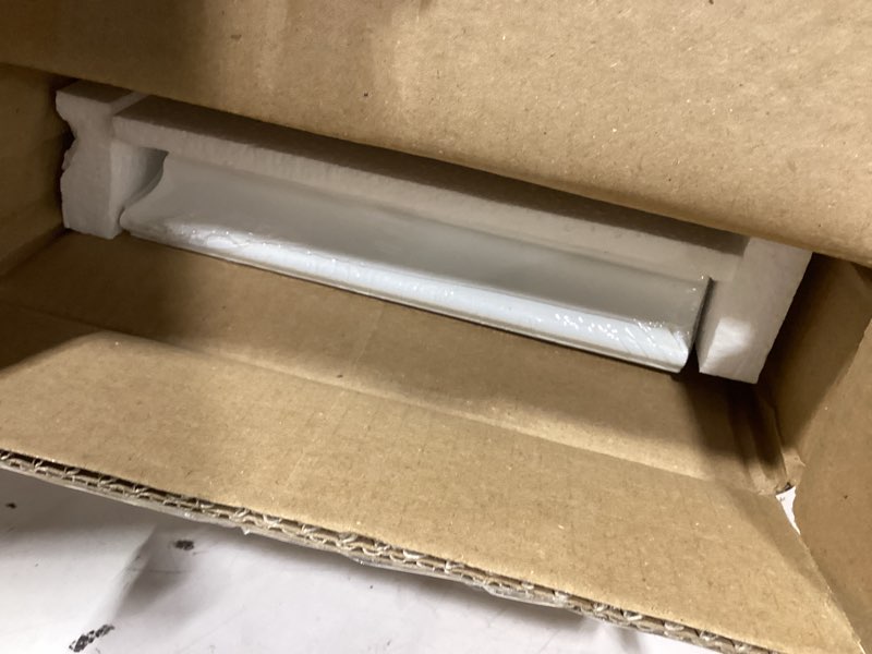 Condition photo showing Good Condition for similar productflyjoe 24 inch floating shelves | 6.5 inch deep white floating shelves set of 2 | 24\" w x 6.5\" d rustic white wood wall shelves with invisible brackets for bathroom living room bedroom 24 inch white