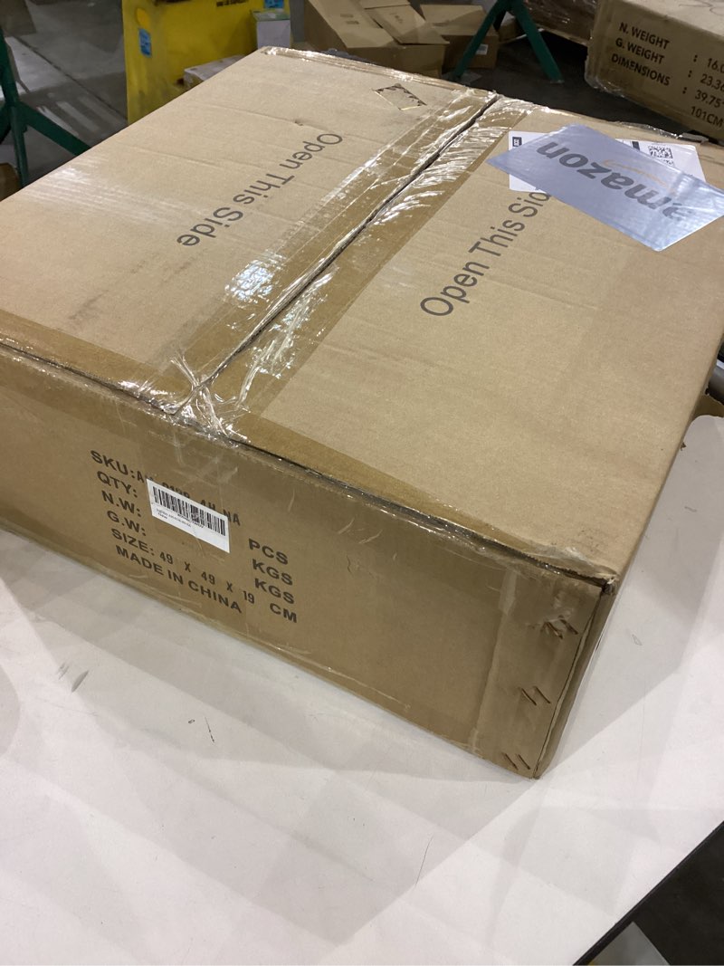 Condition photo showing Good Condition for 20" Fandelier Rattan Boho Ceiling Fans ?Rattan chandelier?Boho? Remote Control, 6 Speeds, Handwoven?also has 1 hour/2 hours/4 hours timer off function?for Bedroom, Living Room, Dining Room, Yoga Room