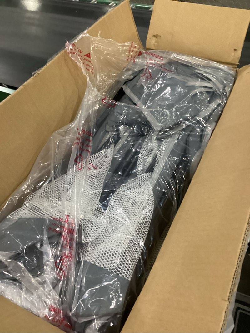 Condition photo showing New/Like New for TOREVSIOR Foldable Baby Playpen with Mat, 50"×50" Collapsible Play Pen for Babies and Toddlers, Indoor & Outdoor Kids Safety Play Pen, Portable Play Yard, Foldable Baby Playpen with 50 Ocean Balls Grey 50"×50"