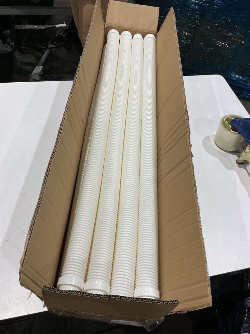 Condition photo showing Good Condition for poolwhale vacuum hose/replacement pool hose -1.5” 8 hoses for pool,spa