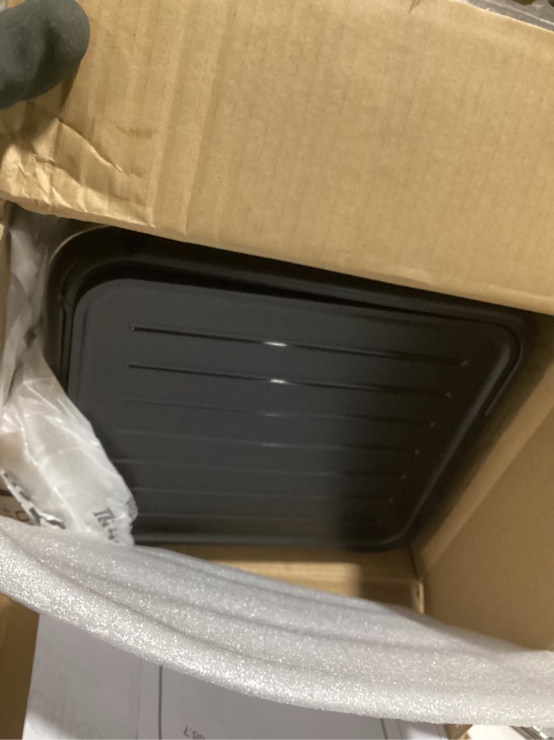 Condition photo showing As Is for mr. coffee 14 cup programmable coffee maker stainless steel