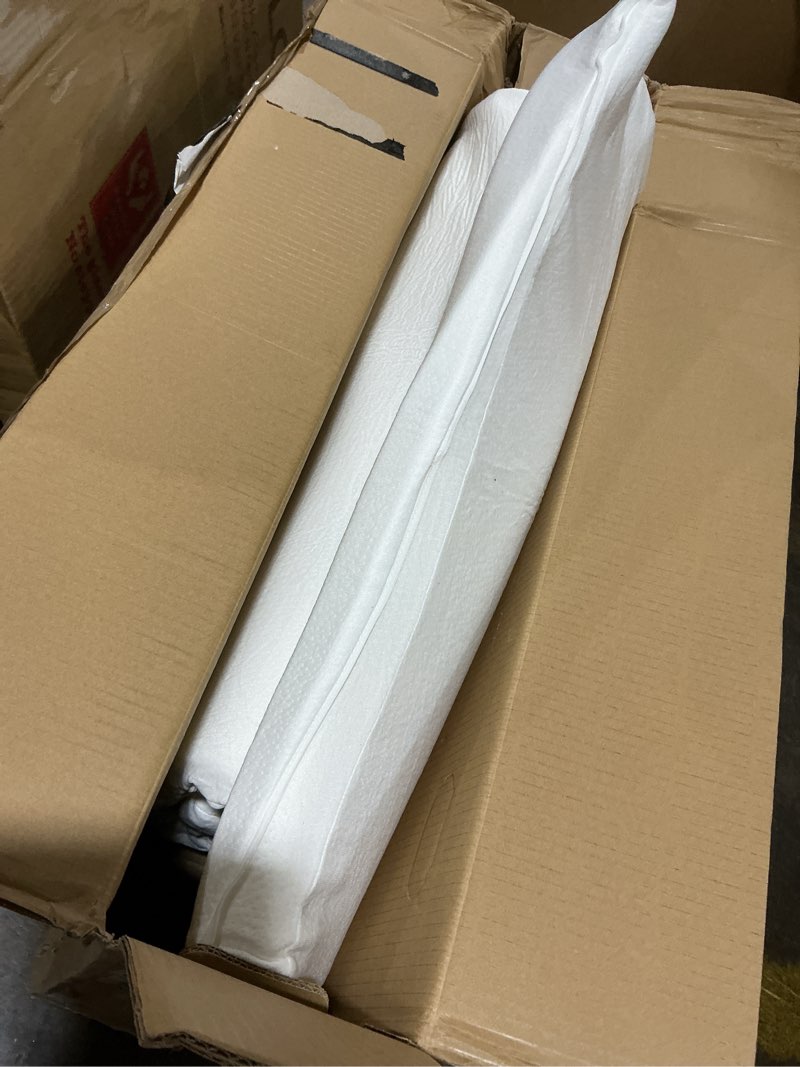 Condition photo showing As Is for sunyrisy adjustable wide size bed wedge pillow, wedge mattress topper with washable cover, mattress wedge lifter, inclined mattress elevator for acid reflux, neck & back pain, anti-snoring, queen queen 60*32*7.5in
