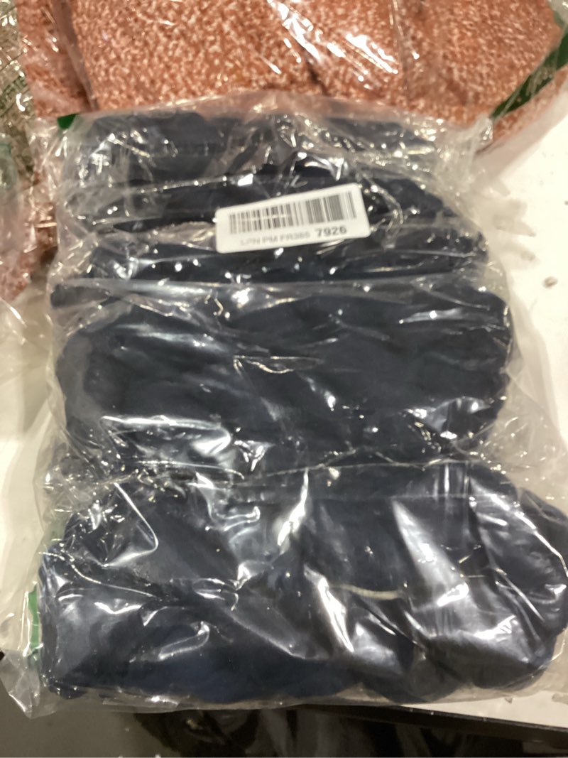 Condition photo showing New/Like New for 6 pack navy blue cheesecloth table runner 10ft gauze cheese cloth table runner 35x120 inch boho sheer rustic fabric for holiday party decor baby shower wedding home decorations navy blue 6 pcs - 10ft